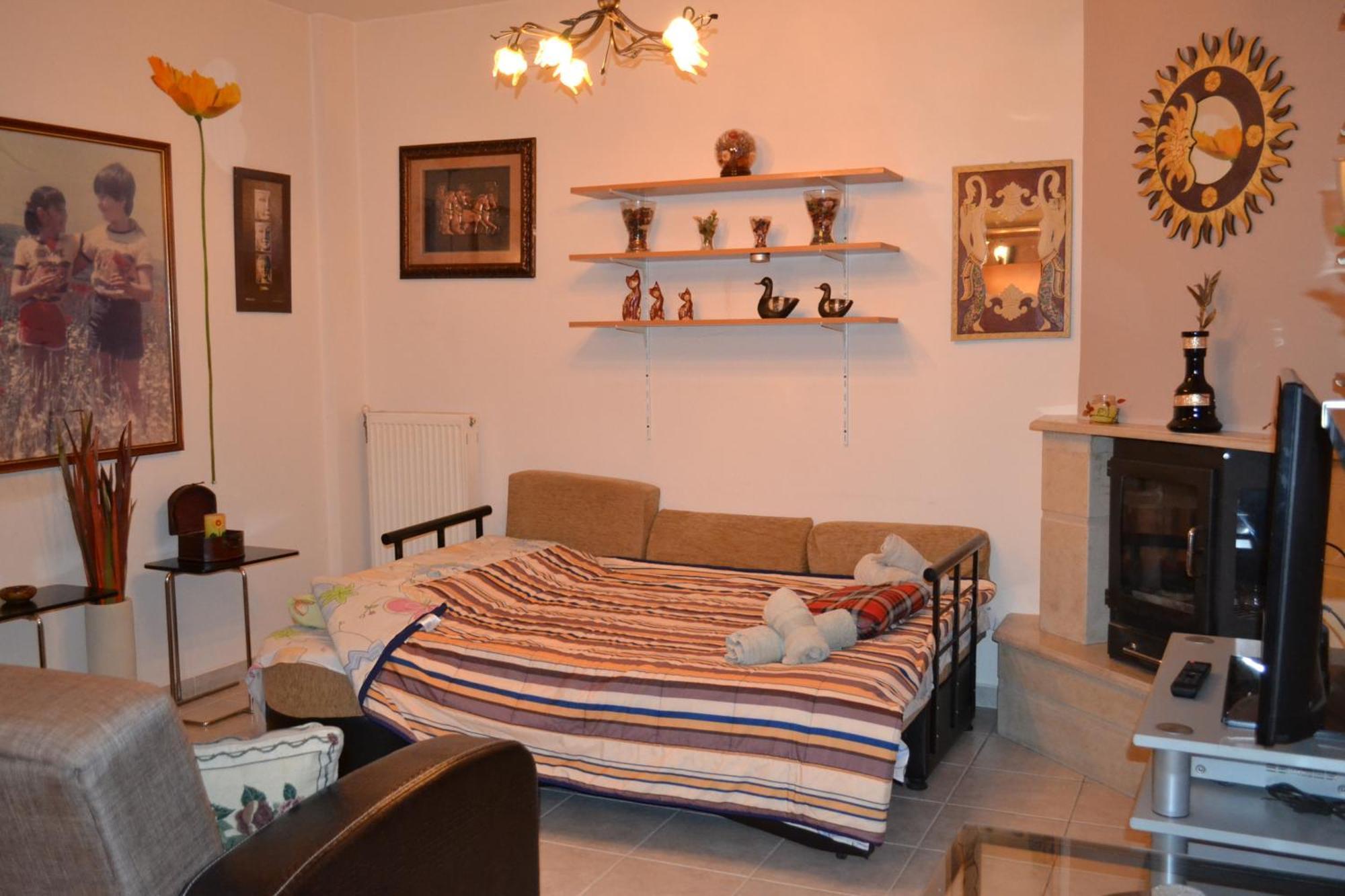 Vasiliki'S Cosy House Apartment Неа Миханиона Екстериор снимка