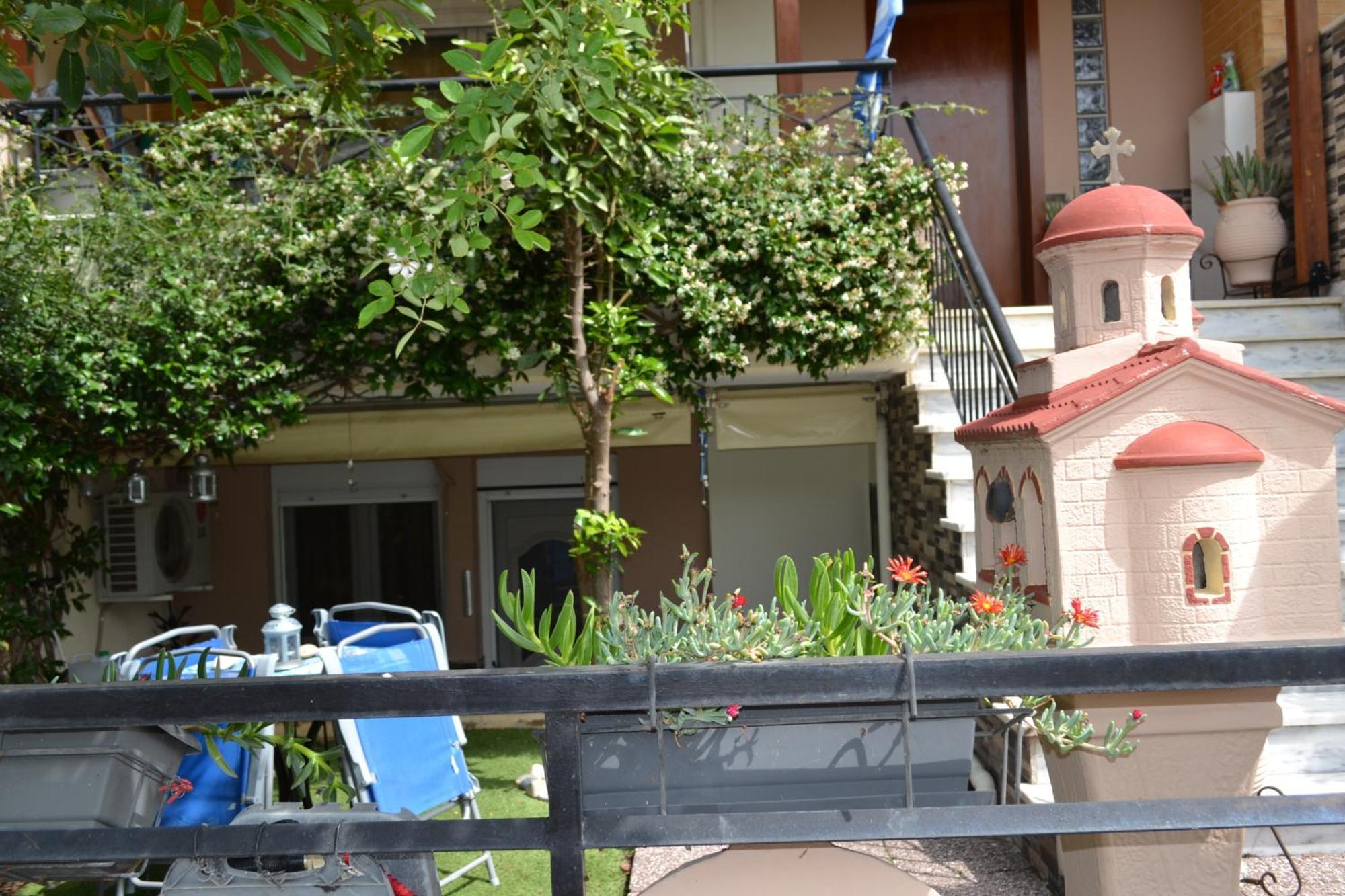 Vasiliki'S Cosy House Apartment Неа Миханиона Екстериор снимка